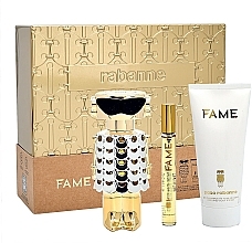 Düfte, Parfümerie und Kosmetik Paco Rabanne Fame - Duftset (Eau de Parfum 80ml + Körperlotion 100ml + Eau de Parfum 10ml ) 