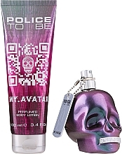 Duftset (Eau de Parfum 75ml + Lotion 100ml)  - Police To Be My Avatar for Woman  — Bild N2