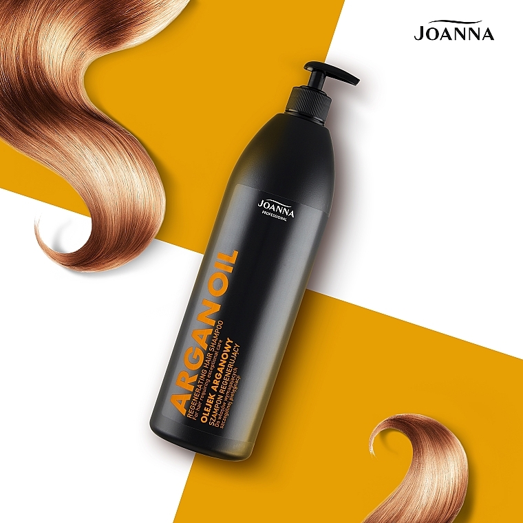Shampoo mit Arganöl für trockenes und strapaziertes Haar - Joanna Professional — Bild N11