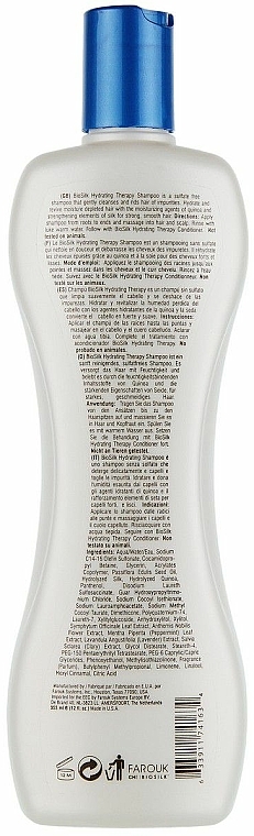 Feuchtigkeitsspendendes Shampoo - BioSilk Hydrating Therapy Shampoo — Bild N4