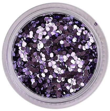 Nagelglitzer - Nailmatic Pure Glitter Large Purple Glitters  — Bild N2