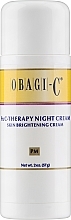 Düfte, Parfümerie und Kosmetik Nachtcreme mit Arbutin und Vitamin C - Obagi-C Fx System Therapy Night Cream