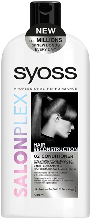 Haarspülung für schwaches und zerbrechliches Haar - Syoss SalonPlex Hair Conditioner