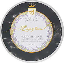 Düfte, Parfümerie und Kosmetik Natürliche Körperbutter mit Lavendel, Salbei und Ylang - Enjoy & Joy Enjoy Eco Body Cream-oil