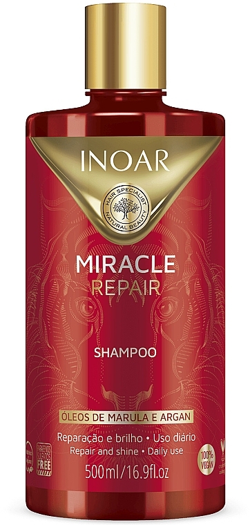 Haarshampoo - Inoar Miracle Repair Shampoo — Bild N1