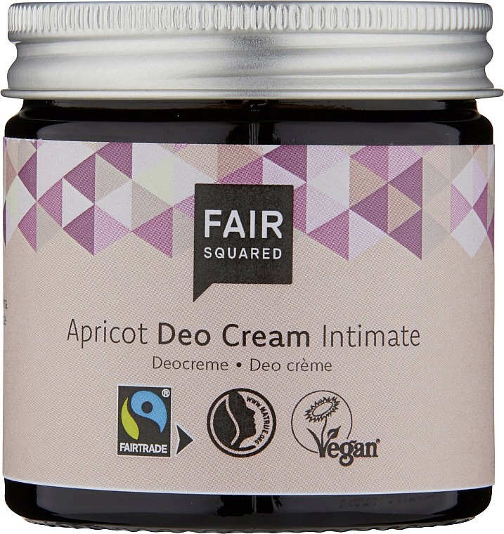 Deocreme für den Intimbereich mit Aprikosenöl - Fair Squared Apricot Deo Cream Intimate — Bild N1