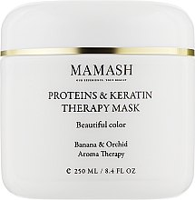 Ultraleichte Haartherapie-Maske - Mamash Proteins & Keratin Theraphy Mask — Bild N1