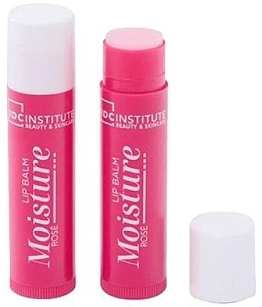 Lippenbalsam-Set Feuchtigkeitsspendende Rose - IDC Institute Moisture Rose Lip Balm Duo — Bild N1