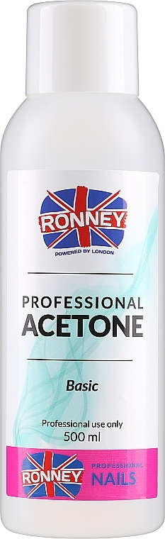 Nagellackentferner - Ronney Professional Acetone Basic — Bild N1