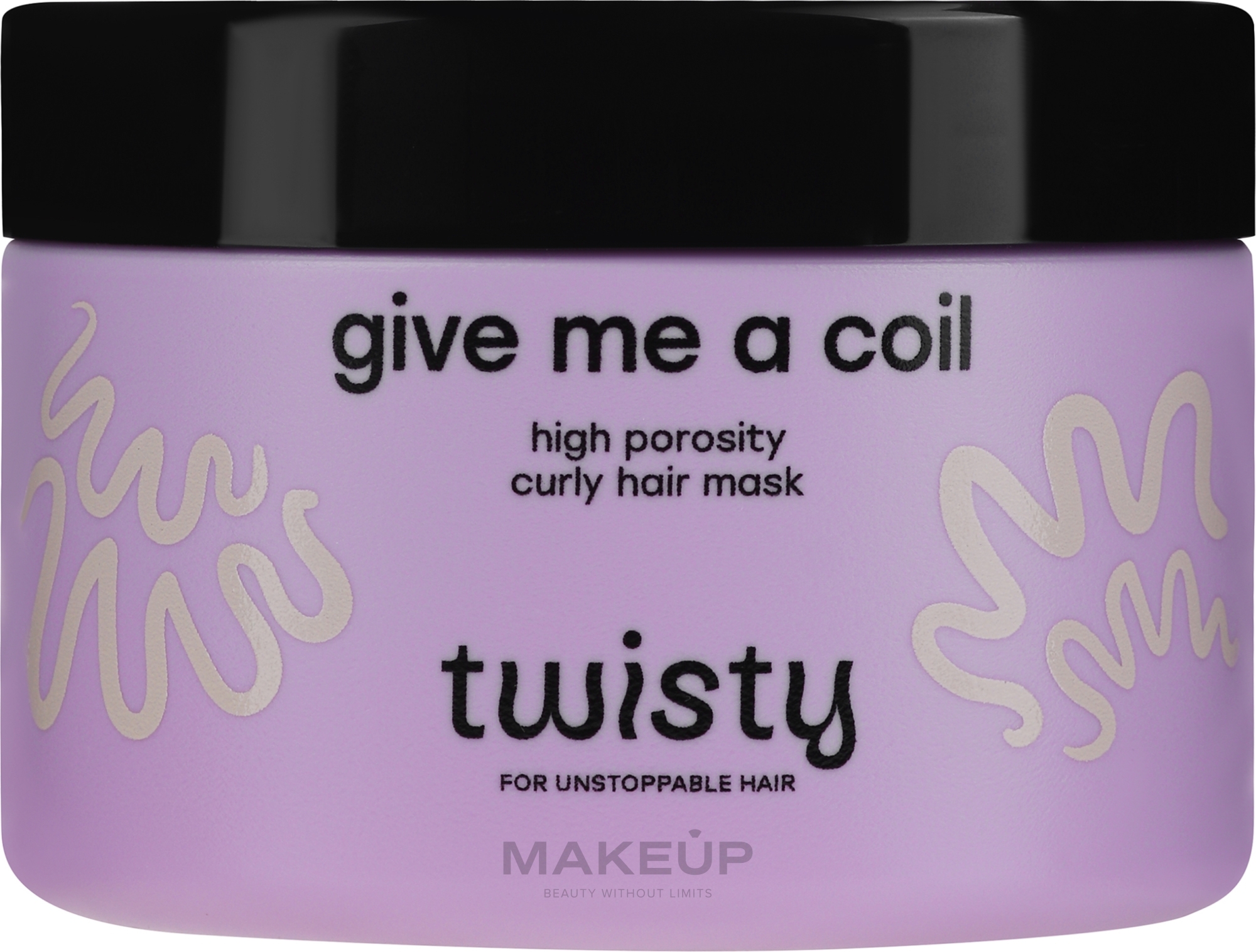 Maske für lockiges und stark poröses Haar - Twisty Give Me a Coil — Bild 250 ml