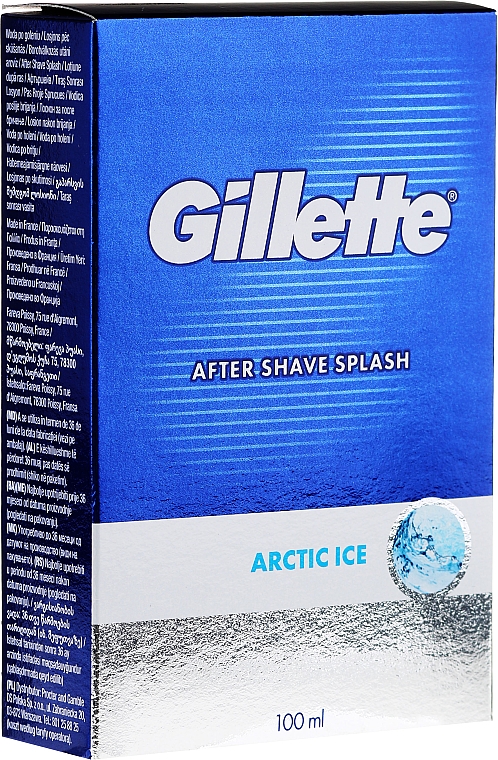 Beruhigende After Shave Lotion - Gillette Series Arctic Ice After Shave Splash Bold — Bild N1