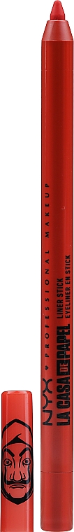 Wasserfester Eyeliner - NYX Professional Makeup La Casa De Papel Liner Stick — Bild N6