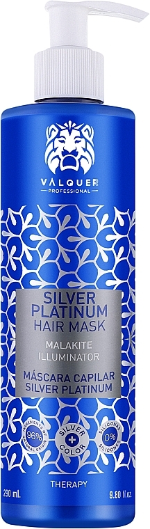 Haarmaske - Valquer SIlver Platinum Mask — Bild N1