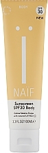 Düfte, Parfümerie und Kosmetik Sonnenschutzcreme für den Körper SPF 30 - Naif Sunscreen Body Spf30