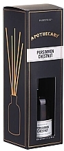 Raumerfrischer - Paddywax Apothecary Glass Reed Diffuser Persimmon & Chestnut — Bild N3