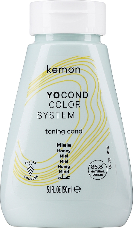 Getönter Conditioner Honig - Kemon Yo Cond Color System — Bild N1