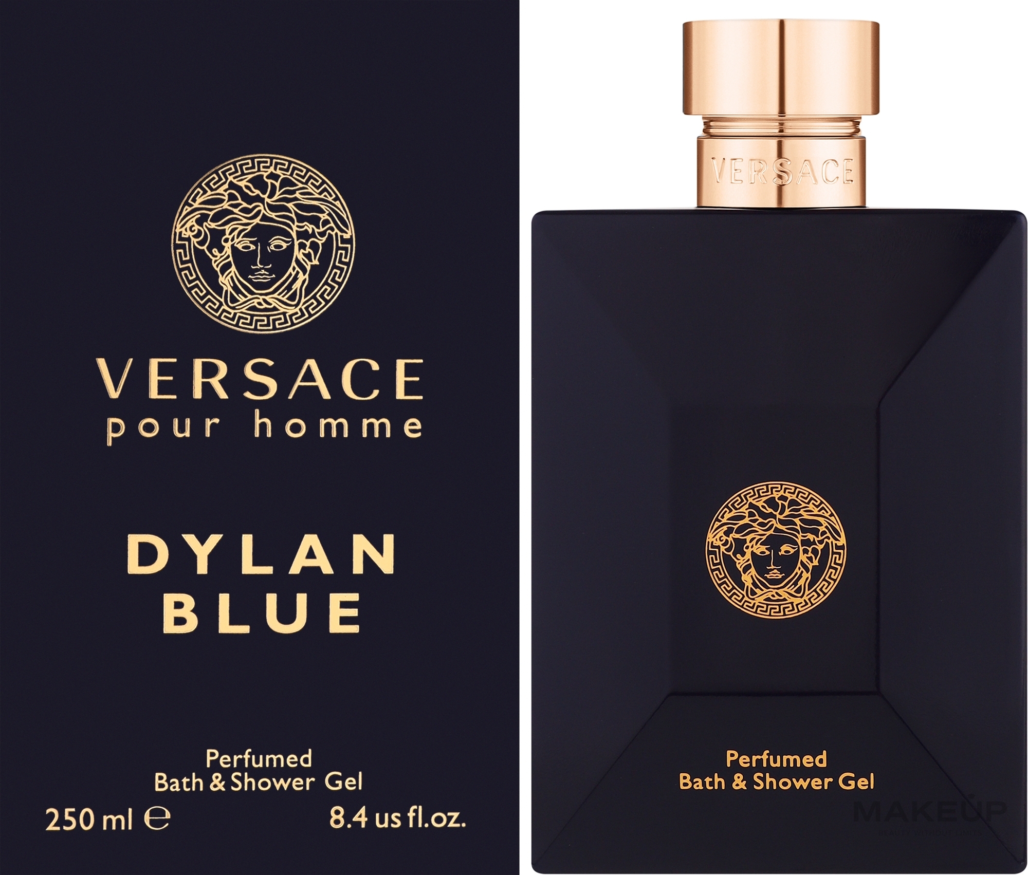 Versace Pour Homme Dylan Blue - Duschgel — Bild 250 ml