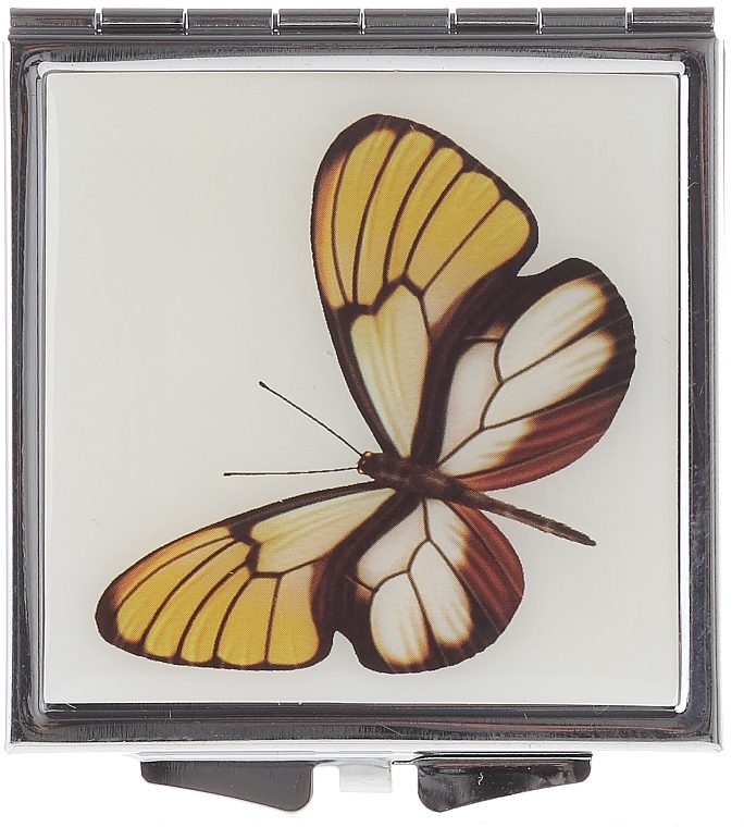Kosmetischer Taschenspiegel 85420 Schmetterling gelb - Top Choice — Bild N1