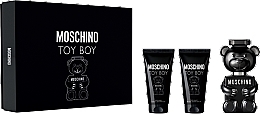 Düfte, Parfümerie und Kosmetik Moschino Toy Boy - Duftset (Eau de Parfum 50ml + Duschgel 50ml + After Shave Balsam 50ml) 