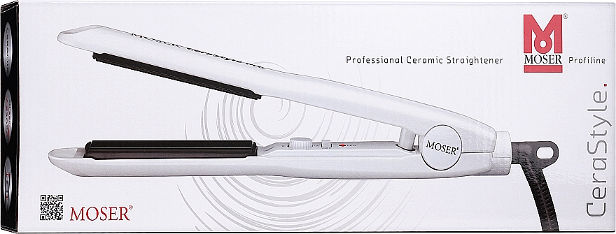Haarglätter CeraStyle Pro 36W 24 mm weiß - Moser — Bild N2