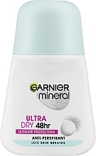 Düfte, Parfümerie und Kosmetik Deo Roll-on Antitranspirant - Garnier Mineral UltraDry Antiperspirant 48h Roll On