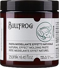 Düfte, Parfümerie und Kosmetik Haarpaste - Bullfrog Natural Effect Molding Paste 