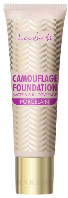 Foundation mit mattem Finish und hoher Deckkraft - Lovely Camouflage Foundation — Bild 01 - Porcelain