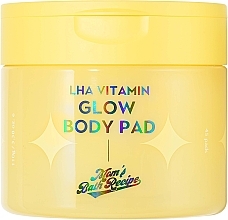 Düfte, Parfümerie und Kosmetik Körperpads - Mom's Bath Recipe LHA Vitam Glow Peeling Pad