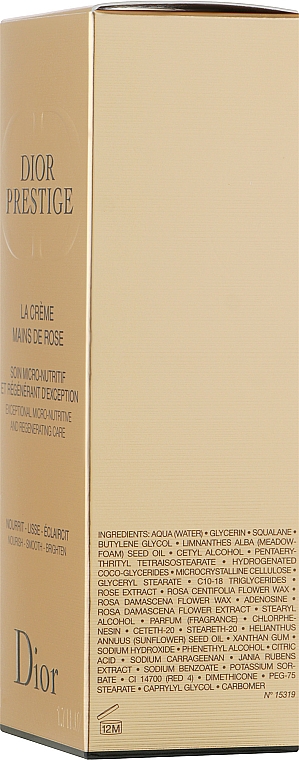 Handcreme - Dior Prestige La Cream Mains De Ros — Bild N3