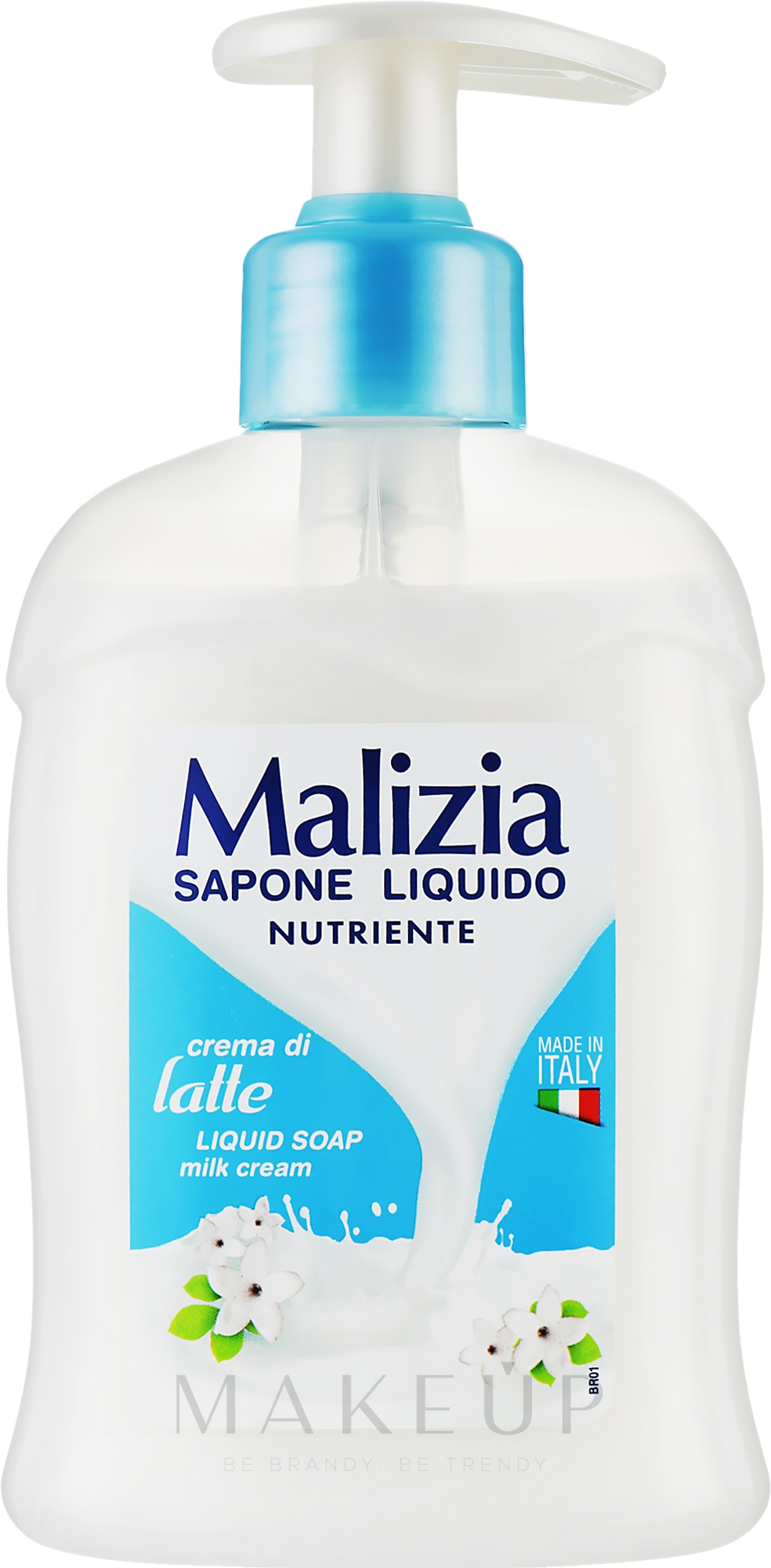 Flüssigseife mit Milchcreme - Malizia Liquid Soap Crema Di Latte — Bild 300 ml
