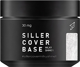 Düfte, Parfümerie und Kosmetik Camouflage-Basis für Nagellack 30 ml - Siller Professional Cover Base Milky Shine