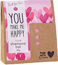 Düfte, Parfümerie und Kosmetik Handgemachtes festes Shampoo mit Rosenduft - Accentra Just For You Rose Shampoo Bar