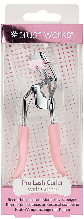 Wimpernzange - Brushworks Pro Lash Curler with Comb  — Bild N1