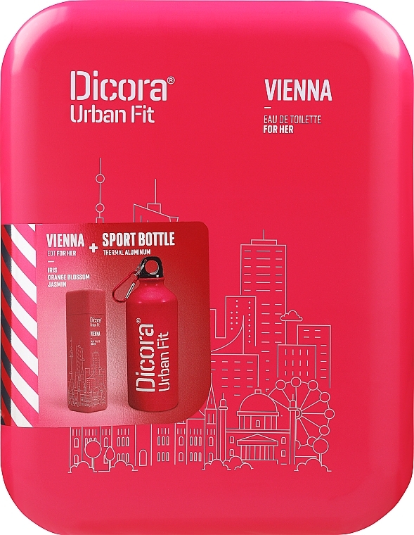 Dicora Urban Fit Vienna - Duftset (Eau de Toilette 100ml + Flasche)  — Bild N1