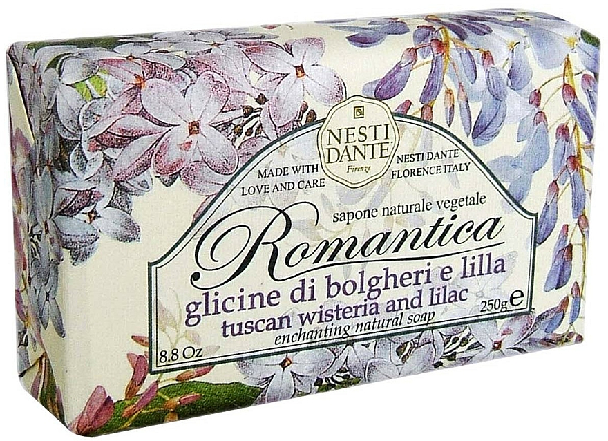 Naturseife Tuscan Wisteria & Lilac - Nesti Dante Natural Soap Romantica Collection — Bild N3