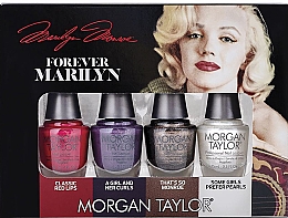 Düfte, Parfümerie und Kosmetik Nagellack-Set - Morgan Taylor Forever Marilyn (Nagellack 4x5ml) 