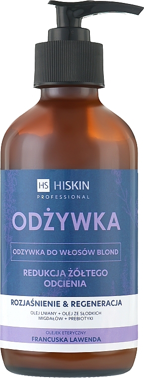 Conditioner für blondes Haar - HiSkin Professional Conditioner — Bild N1