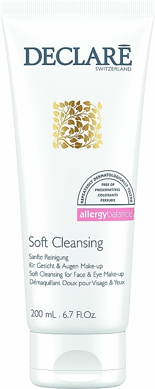 Sanfte Reinigung für Augen & Gesicht - Declare Soft Cleansing for Face & Eye Make-up