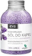 Düfte, Parfümerie und Kosmetik Badesalz Lavendel 10% - Eva Natura Bath Salt 10% Urea