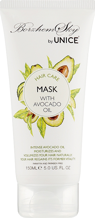 Haarmaske mit Avocadoöl - Unice BorzhemSky — Bild N1