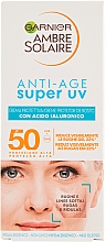 Sonnenschutzcreme mit Hyaluronsäure - Garnier Ambre Solaire Anti-Age Super UV SPF50 — Bild N2