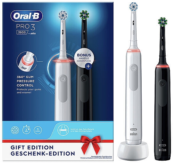 Elektrische Zahnbürste - Oral-B Pro 3 3900  — Bild N1