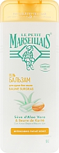 Düfte, Parfümerie und Kosmetik Duschcreme mit Aloe Vera Saft und Sheabutter - Le Petit Marseillais Shower Gel-cream