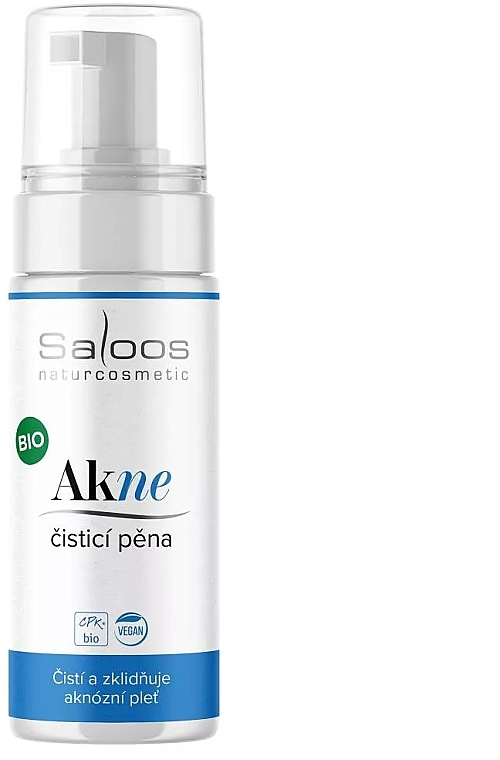 Gesichtsreinigungsschaum gegen Akne - Saloos Akne Bio Cleansing Foam — Bild N1