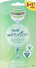Düfte, Parfümerie und Kosmetik Einwegrasierer 4 St. - Wilkinson Sword Xtreme 3 My Intuition Sensitive Comfort