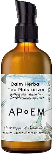 GESCHENK! Gesichtsserum - APoEM Calm Herbal Tea Moisturizer  — Bild N1