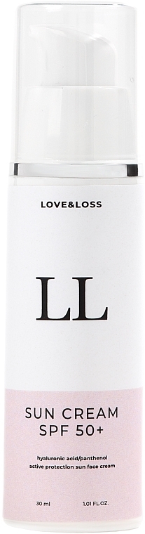 Sonnenschutzcreme für das Gesicht - Love&Loss Sun Protection Cream SPF 50 — Bild N3