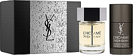 Düfte, Parfümerie und Kosmetik Yves Saint Laurent L'homme - Duftset (Eau de Toilette 100ml + Deostick 75g)