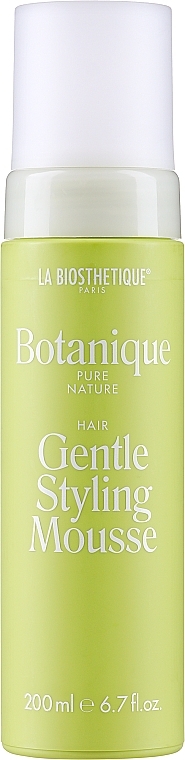 Sanfte glättende stärkende und pflegende Haarstylingmousse - La Biosthetique Botanique Pure Nature Gentle Styling Mousse — Bild N1