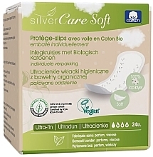 Ultradünne Slipeinlagen mit anatomischer Form 24 St.   - Masmi Silver Care Soft — Bild N1